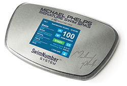 Photo of swim spa control panel.