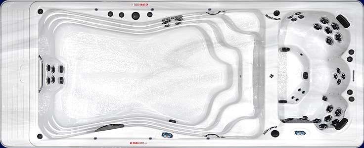 MP Trainer 19 Swim Spa.